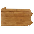 Totally Bamboo - Pennsylvania State Cutting and Serving Boards - All 50 States Avaiable